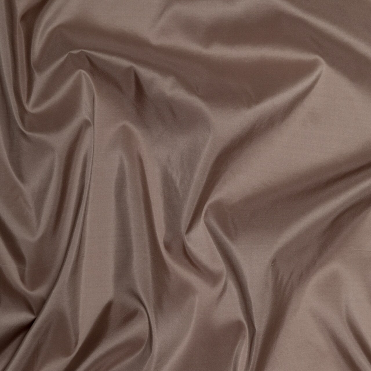 1 Yard Warm Gray Silk Taffeta Solid Fabric for Couture Dresses and Evening Wear